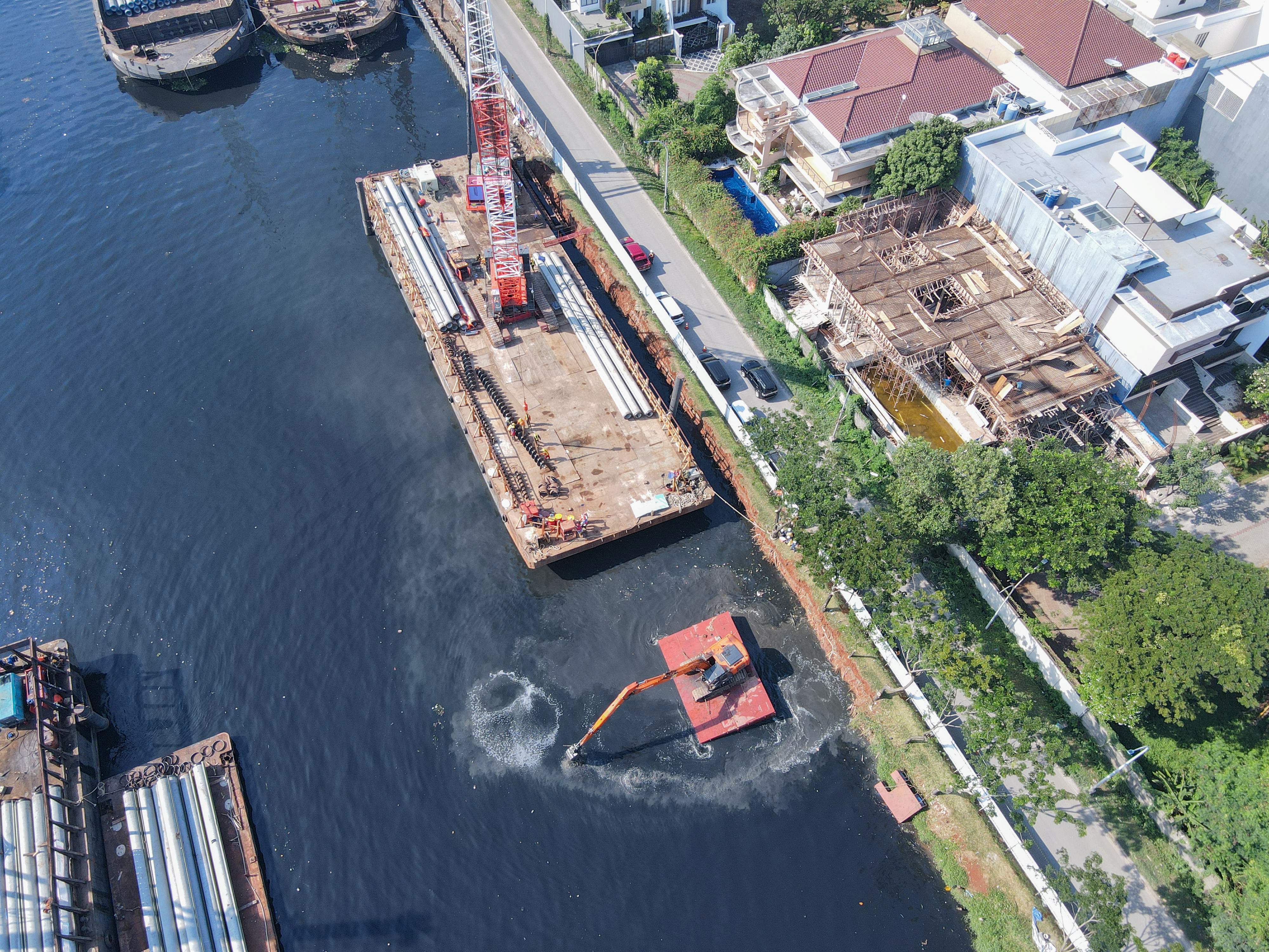 Highlight Pengaman Pantai, Kecamatan Penjaringan, Jakarta Utara